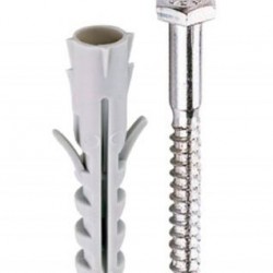 PARAF SEXT MAD 1/4X70 C/ BUCHA 10 C/2 ANKOR