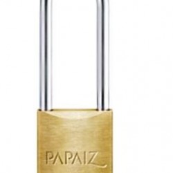 Cadeado Latao 30Mmx50Mm Color Haste Longa Papaiz