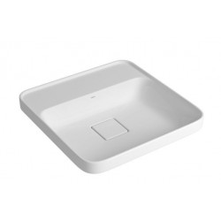 CUBA SOB QUAD 40CM C/MESA VALV OCULTA BR DECA