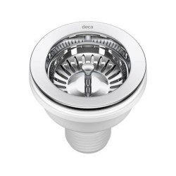 Valvula Escoamento P/ Pia Cozinha 4.1/2'' Cromado1622 Deca