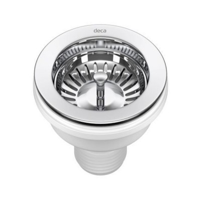 Valvula Escoamento P/ Pia Cozinha 4.1/2'' Cromado1622 Deca