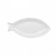 Travessa Melanina Peixe Branca 58x28Cm 20943 Wolff