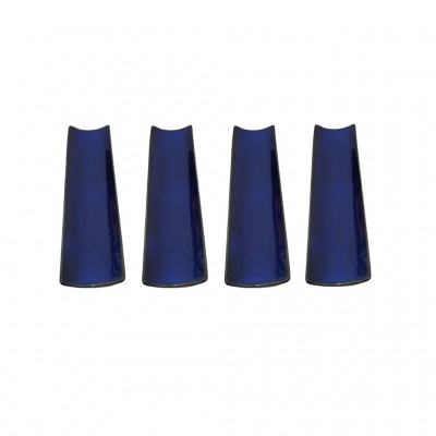 Conjunto de 3 Travessas de Cerâmica Azul BTC UN0017