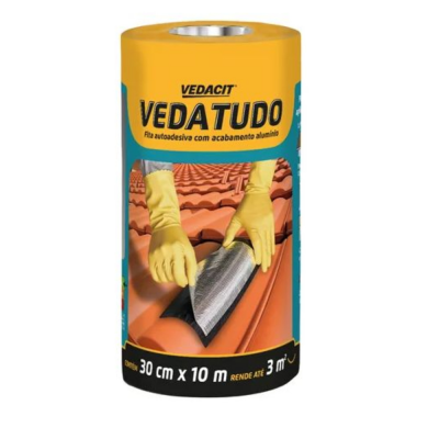 Vedatudo Manta Autorende Rolo 10mX30CmX0,7mm Vedacit