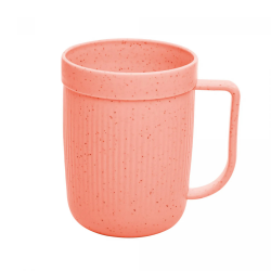 Caneca Bambu e PP Stripes Salmão 340ml 5932 Lyor
