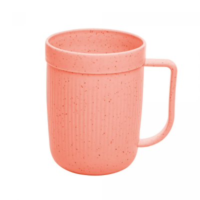 Caneca Bambu e PP Stripes Salmão 340ml 5932 Lyor