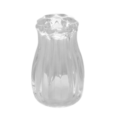 Conjunto 02Pc Saleiro e Pimenteiro Vidro C/ Tampa Plastico Petala 20539 Wolff