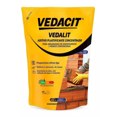 ADITIVO PLASTIFICANTE VEDALIT 900ML VEDACIT