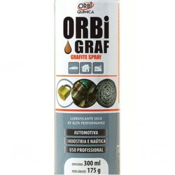 Grafite Spray Em Pó Lubrificante a Seco de 300ml - ORBI