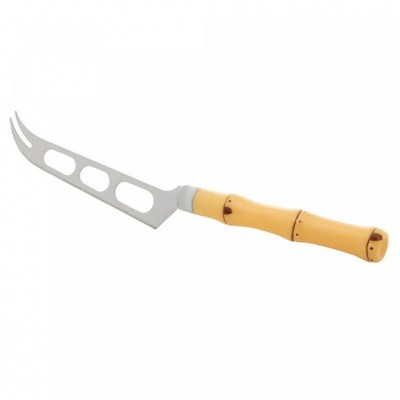 Faca p/Queijo de Inox c/Cabo em Plástico Bambu Natural Lyor