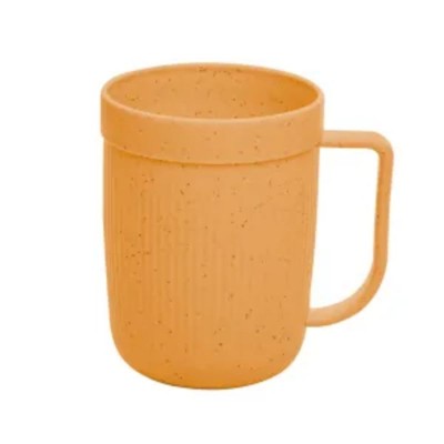 Caneca Lyor PP Bambu Stripes 340Ml Bege 5932