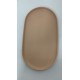 Travessa Oval Bambu PP Lines Salmão 37,5cm 220839 Lyor
