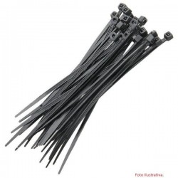 Abracadeira Nylon 3,6X250Mm Pt Pct 20Pc Melfi