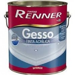 TINTA DIRETO GESSO BRANCO FSC 3,2L RENNER