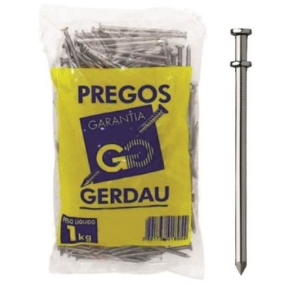 PREGO 17X27 C/C DUPLA GERDAU
