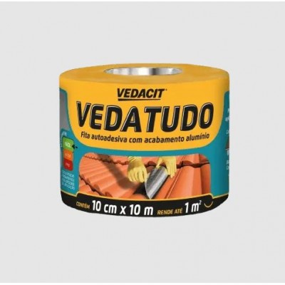 Vedatudo Manta Autorende Rolo 10mX10CmX0,7mm Vedacit