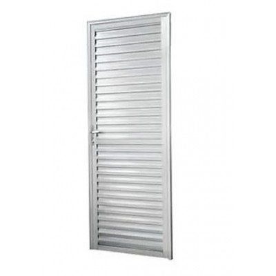 PORTA VENEZIANA ALUM BR 210X70 ESQ SMG