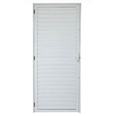 PORTA VENEZIANA ALUM BR 210X70 DIREITA SMG