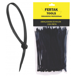 Abracadeira Nylon 3,6X250Mm Pt Fertak