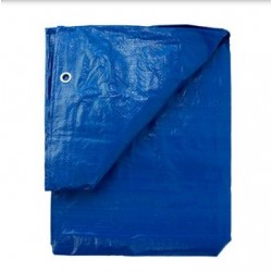 LONA PLASTICA IMPERMEAVEL 03X03 C/ ILHOS MIXTOU