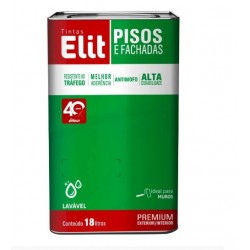 TINTA PISO PRETO 18L ELIT
