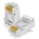 CONECTOR CABO REDE RJ45 C/10 8077 ANKOR
