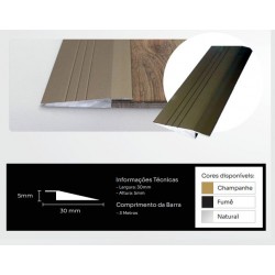 REDUTOR P/LAMINADO 10MM NATURAL 3,0MT NEW PONTA