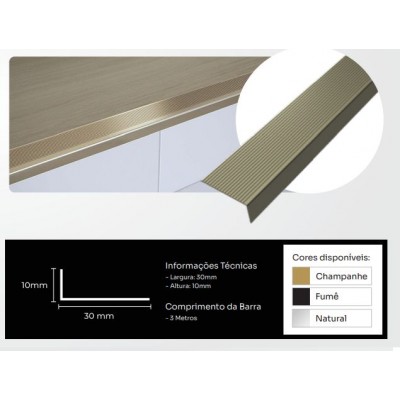 CANTONEIRA 3X1 NATURAL 3,0MT NEW PONTA