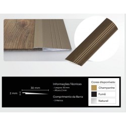 REDUTOR P/VINILICO 2MM FUME 3,0MT NEW PONTA