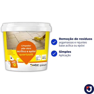 Limpador de Rejunte Acrilico Quartzolit 250Gr