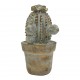 Cacto Decorativo em Resina Marrom BTC