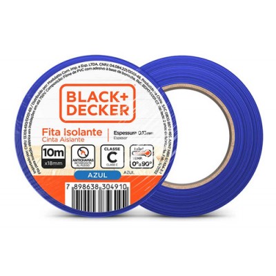 O - FITA ISOLANTE 18MMX10M AZ B&D