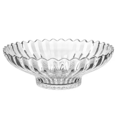 Centro de Mesa de Cristal Geneva 32,5cm x 32,5cm x 12cm 61648 Wolff