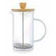 CAFETEIRA PRENSA TAMPA/BAMBU 600ML DE VIDRO WOLFF