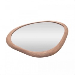 Espelho Orgânico Carvalho Bali 47,5cm x 2cm x 52cm - Wolff