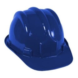 Capacete de Segurança Azul Plastcor