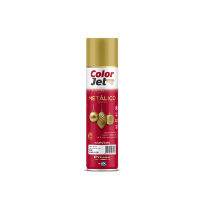 TINTA SPRAY OURO METALICO 400ML RENNER