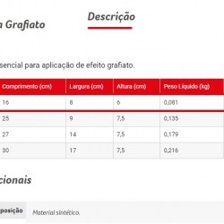 DESEMPENADEIRA GRAFIATO 08X16 856 CONDOR