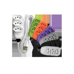 EXTENSAO PP 3 VIAS 3M 10A 250V BR ILUMI