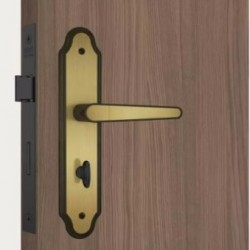 F - FECHADURA 823/19 ESP OXIDADO WC STAM