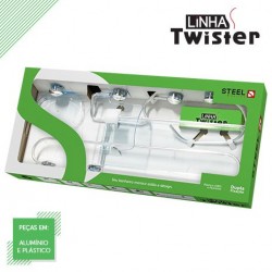 F - KIT ACESS TWISTER 05PC CR STEEL