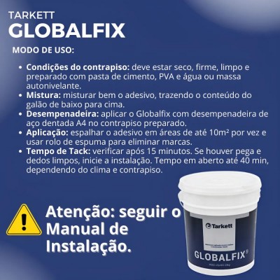 Cola P/ Vinilico Tarkett Globalfix 1Kg