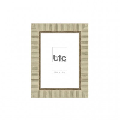 Porta Retrato 18x13 cm em Resina Bege BTC