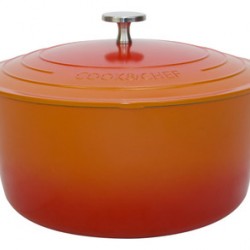 Caçarola Cook&Chef 4,3L Laranja PN24CL Mimo