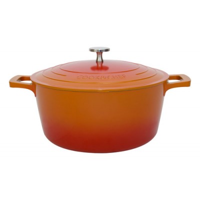 Caçarola Cook&Chef 4,3L Laranja PN24CL Mimo