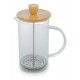 CAFETEIRA PRENSA TAMPA/BAMBU 600ML DE VIDRO WOLFF
