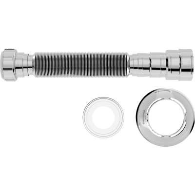 Sifão Sanfonado Universal Cromado 070CM 031101 BLUKIT