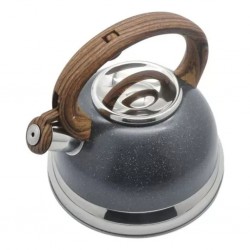 Chaleira Roma Com Apito 2,7L Indução Aço Inox Granito Brinox