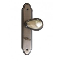 F - FECHADURA 823/10 ESP OXIDADO TACO GOLF WC STAM