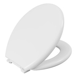 Assento Vaso Sanitário c/ Almofada Oval Almofadado Perfumado Astra Branco
